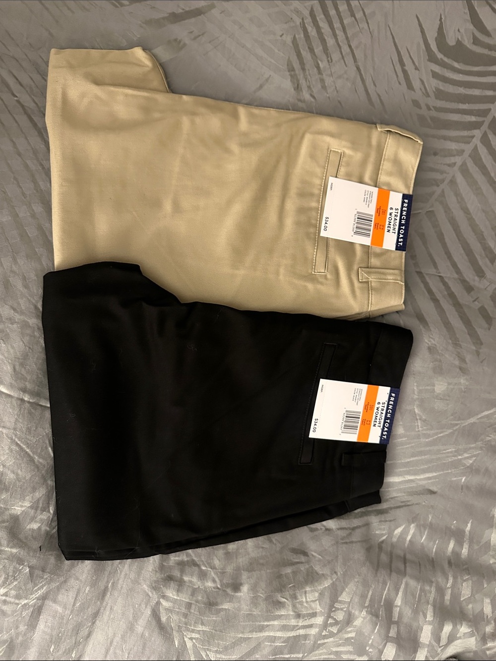 Women’s Classic Chino Pants - Black and Khaki